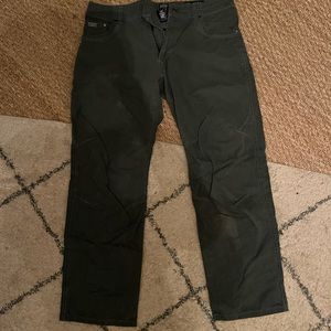 mens kuhl pants dark gray